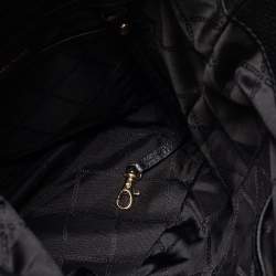 Pre Owned حقيبة كتف مايكل كورس إلانا جلد أسود