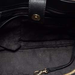 مملوكة مسبقًا Michael Kors Black Leather Medium Sutton Tote