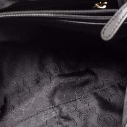 Pre Owned حقيبة كتف مايكل كورس سلوان جلد أسود كبيرة