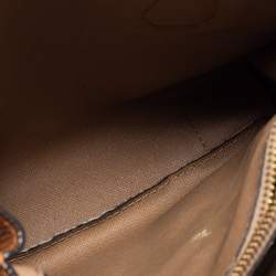 Pre Owned MICHAEL Michael Kors Brown Leather Mini Mercer Tote
