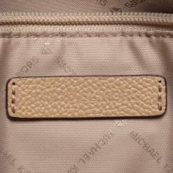 Pre Owned حقيبة كتف مايكل كورس نيكول جلد بيج 