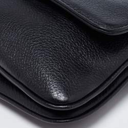 مملوكة مسبقًا حقيبة كروس مايكل كورس بيدفورد جلد سوداء 