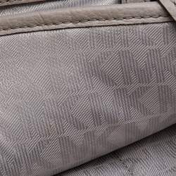 مملوكة مسبقًا حقيبة ظهر مايكل كورس ريا جلد رصاصي متوسطة