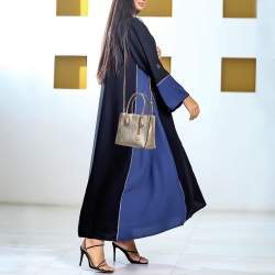 مملوكة مسبقًا Michael Kors Gold Leather Mercer Tote