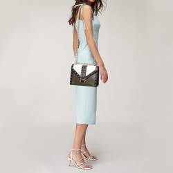 Pre Owned Michael Kors Multicolor Leather Soho Shoulder Bag