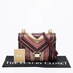 Pre Owned Michael Kors Multicolor Quilted Leather Whitney Shoulder Bag