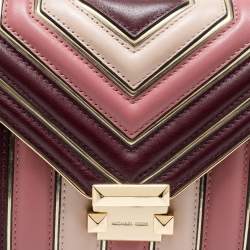 Pre Owned Michael Kors Multicolor Quilted Leather Whitney Shoulder Bag