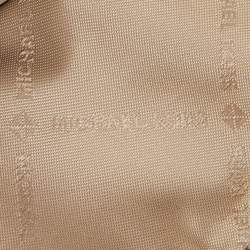 Pre Owned Michael Kors Rose Gold Patent and Leather Extra Small Emmy Dome Satchel