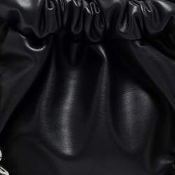 Pre Owned Michael Kors Black Leather Nola Shoulder Bag