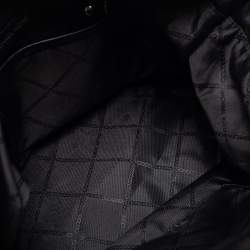 Pre Owned Michael Kors Black Leather Nola Shoulder Bag