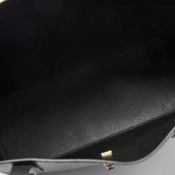 Pre Owned Michael Kors Black Leather Large Karson Carryall Tote