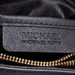 MICHAEL Michael Kors Black Leather Small Cynthia Tote