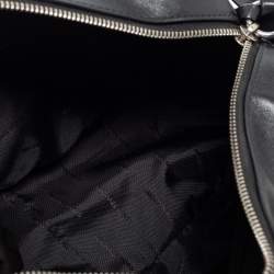 Pre Owned Michael Kors Black Leather Medium Grand Shoulder Bag