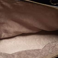 Pre Owned Michael Michael Kors Navy Blue Saffiano Leather Small Savannah Satchel