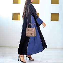 Pre Owned Michael Kors Dusty Pink Studded Leather Mercer Tote