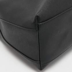 Pre Owned Michael Kors Black Leather Sofia Ballet Shoulder Bag