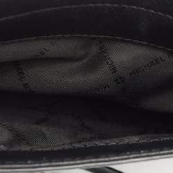 Pre Owned Michael Kors Black Saffiano Leather Medium Brandi Shoulder Bag