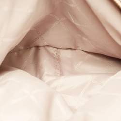 Pre Owned Michael Kors Light Pink Leather Lillie Shoulder Bag