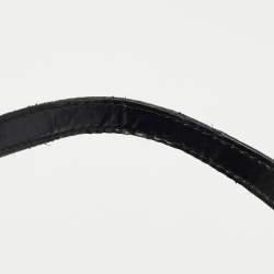 Pre Owned Michael Kors Black Grain Leather Kimberly Tote