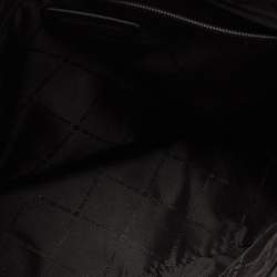 Pre Owned حقيبة يد توتس مايكل مايكل كورس جيت سيت جلد سافيانو أسود بسحاب علوي متوسطة