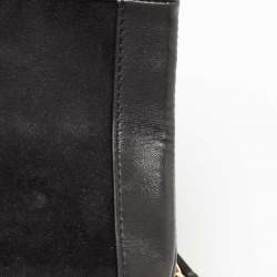 Pre Owned Michael Kors Black Quilted Leather Medium Cece Shoulder Bag