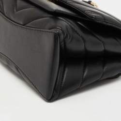 Pre Owned Michael Kors Black Quilted Leather Medium Cece Shoulder Bag