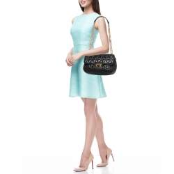 Pre Owned Michael Kors Black Quilted Leather Large Sloan Shoulder Bag