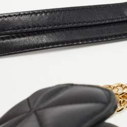 Pre Owned Michael Kors Black Quilted Leather Large Sloan Shoulder Bag