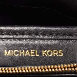 Pre Owned Michael Kors Black Quilted Leather Small Whitney Shoulder Bag