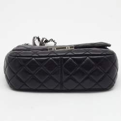 Pre Owned Michael Kors Black Quilted Leather Large Sloan Shoulder Bag