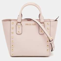  MIchael Kors Sandrine Stud Large Tote Bag : Clothing, Shoes &  Jewelry