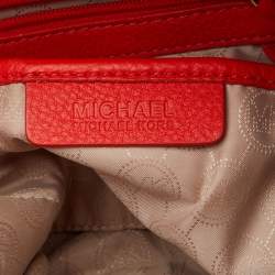 Michael Kors Orange Leather Chain Hobo