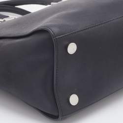 مملوكة مسبقًا حقيبة ساتشل مايكل كورس سيلما جلد بني كبيرة