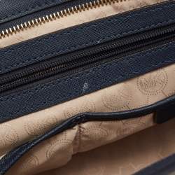 مملوكة مسبقًا حقيبة ساتشل مايكل كورس سيلما جلد بني كبيرة