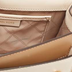 Pre Owned Michael Kors Tricolor Leather Heather Shoulder Bag