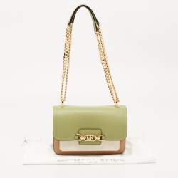 Pre Owned Michael Kors Tricolor Leather Heather Shoulder Bag