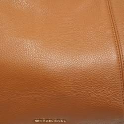 Pre Owned Michael Kors Brown Leather Sienna Shoulder Bag