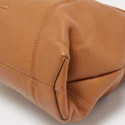 Pre Owned Michael Kors Brown Leather Sienna Shoulder Bag