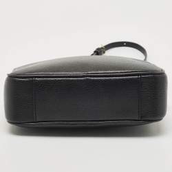 مملوكة مسبقًا Michael Kors Black Leather Jet Set Camera Crossbody Bag