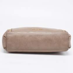 Pre Owned Michael Kors Beige Leather Matilda Shoulder Bag