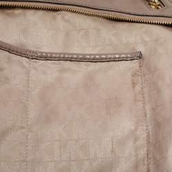 Pre Owned Michael Kors Beige Leather Matilda Shoulder Bag