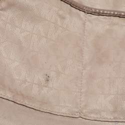 Pre Owned Michael Kors Beige Leather Matilda Shoulder Bag