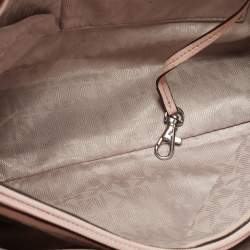 Pre Owned حقيبة مايكل كورس ريلي جلد أزرق فات ح كبيرة