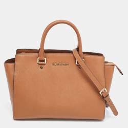 Michael kors selma hot sale tan