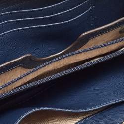 Pre Owned محفظة مايكل كورس سحاب ملتف حمالة معصم جلد بيج 