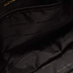 Pre Owned Michael Kors Black Leather Hamilton Tote