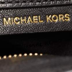 Pre Owned Michael Kors Black Leather Hamilton Tote