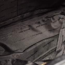 Pre Owned Michael Kors Black Leather Hamilton Tote