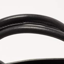 Pre Owned Michael Kors Black Leather Hamilton Tote