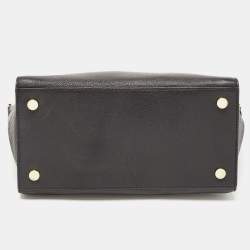 Pre Owned Michael Kors Black Leather Hamilton Tote